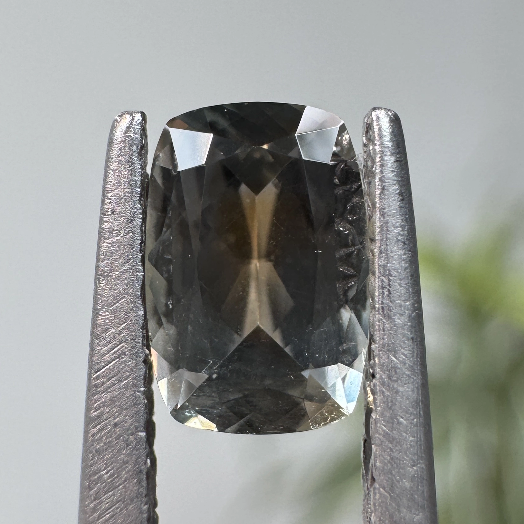 0.64ct Cushion Cut Montana Sapphire
