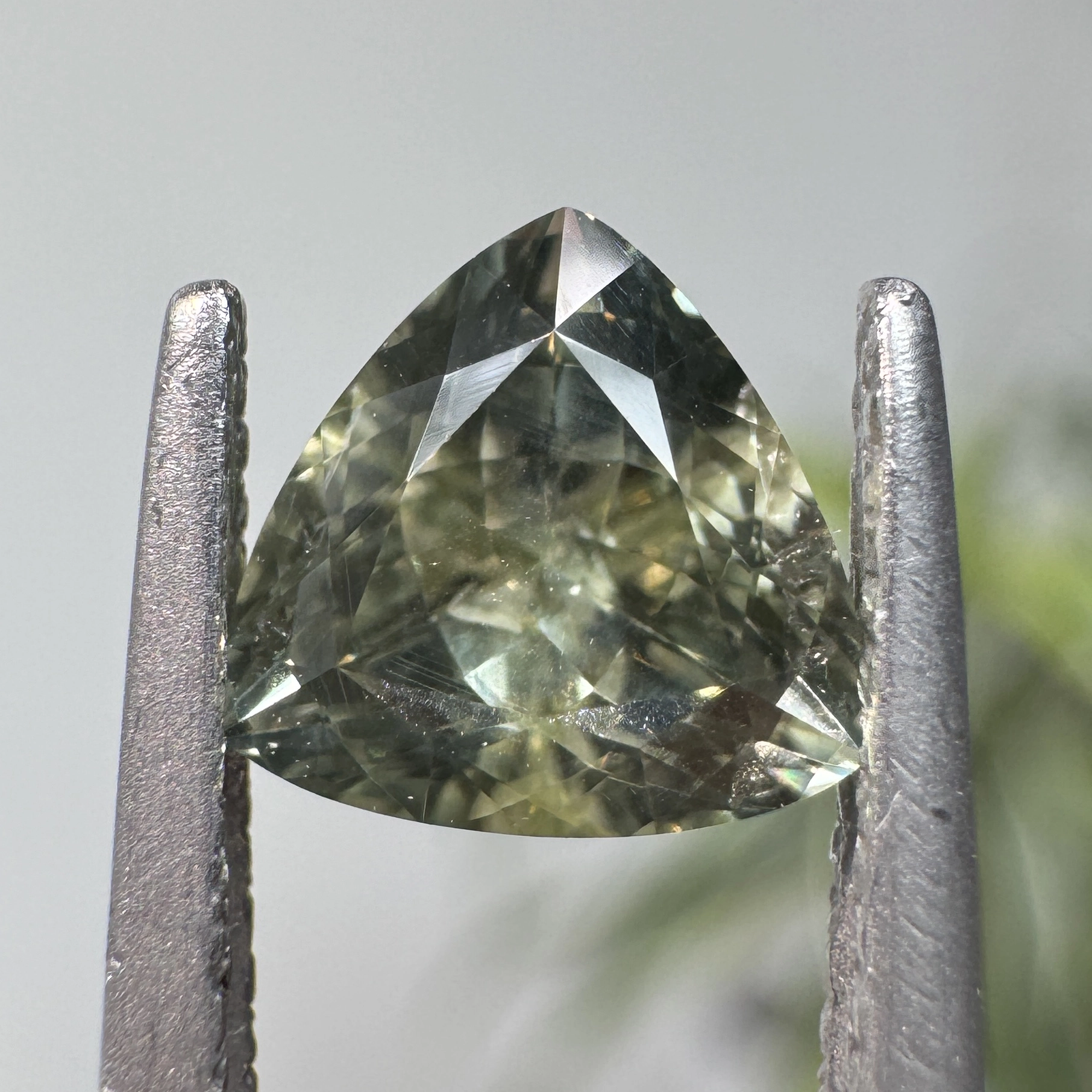 1.08ct Trillion Cut Montana Sapphire