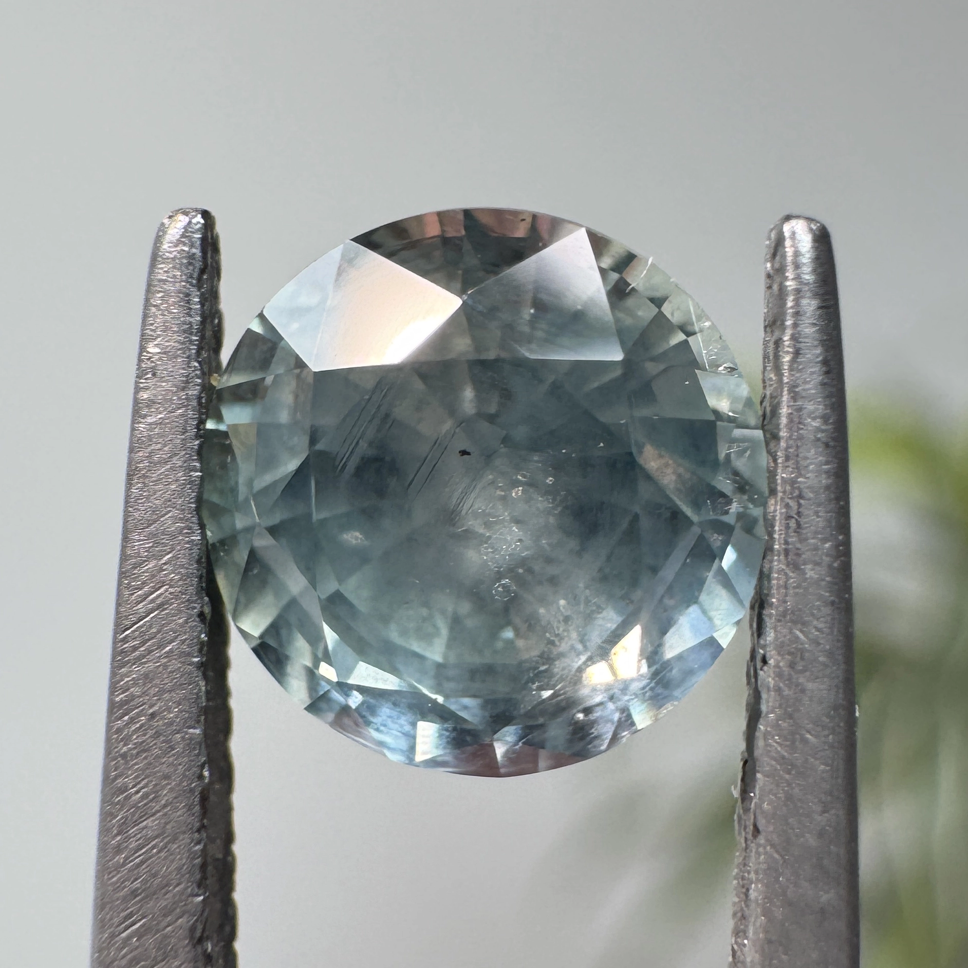 1.54ct Round Montana Sapphire