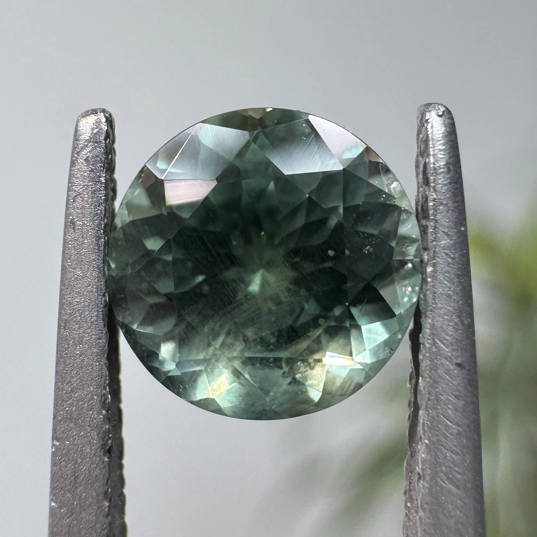 1.18ct Round Montana Sapphire