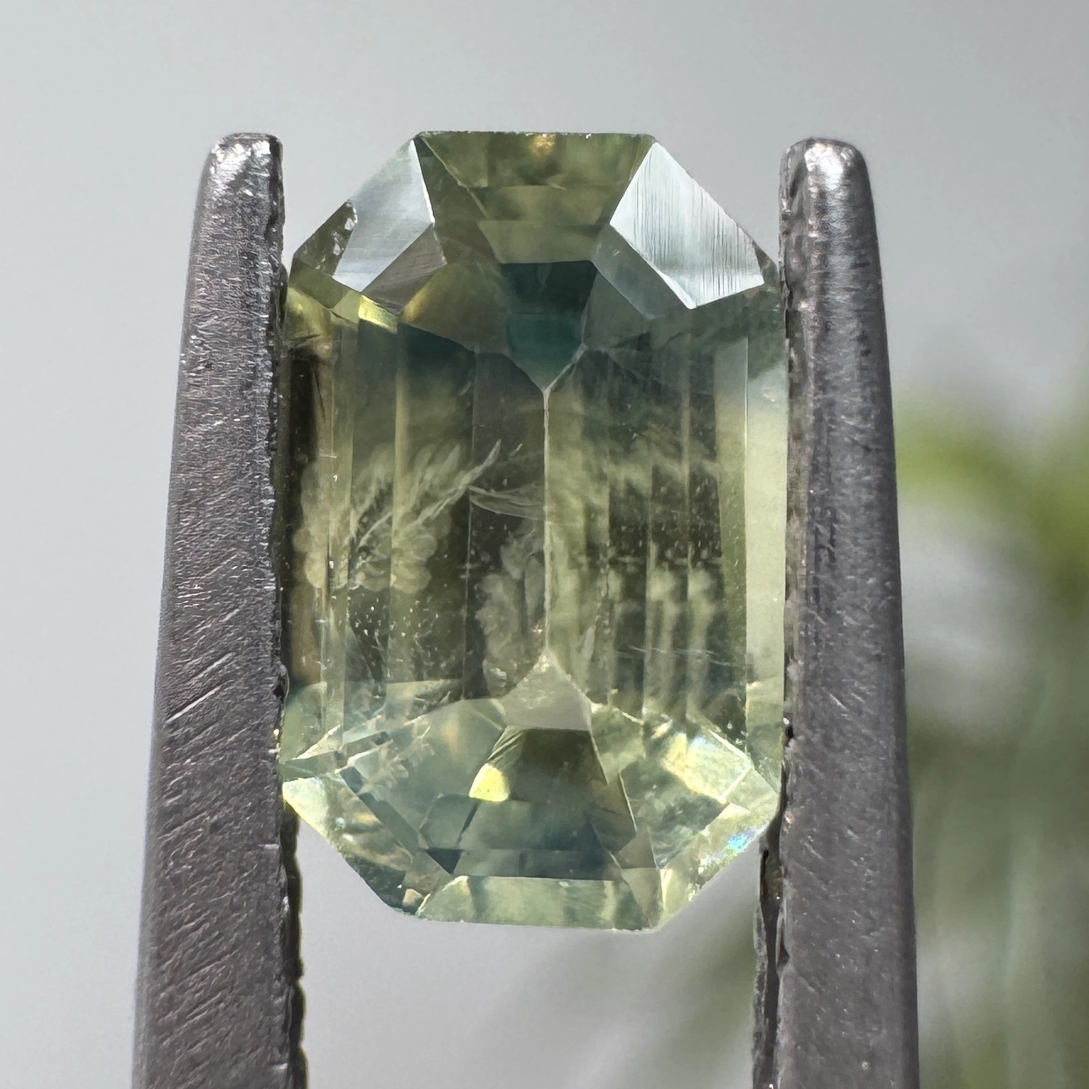 0.95ct Emerald Cut Sri Lankan Sapphire