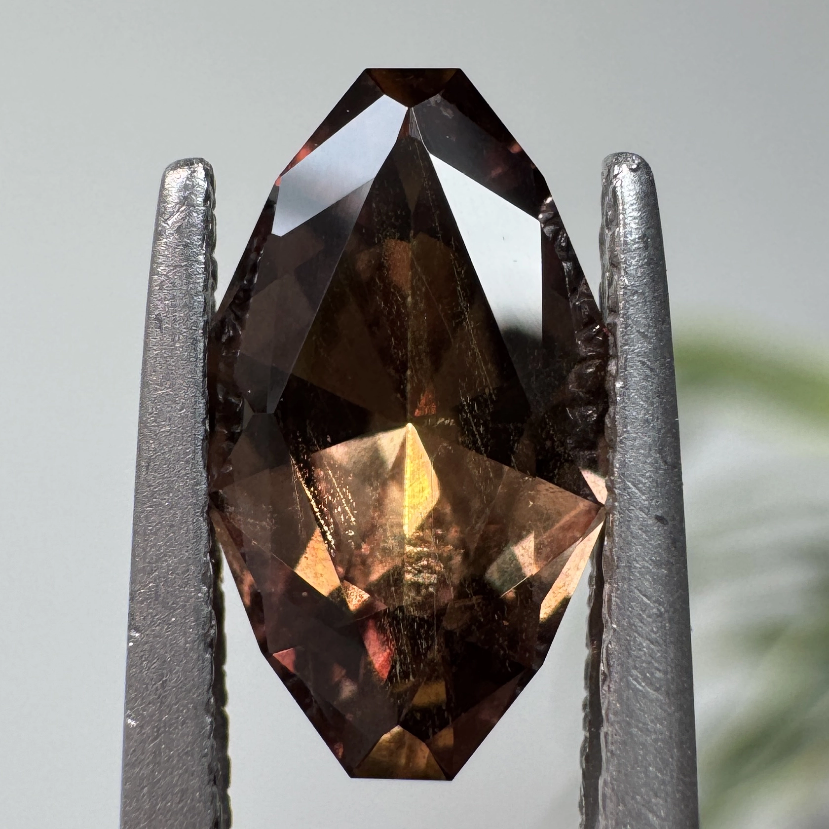 1.37ct Cut Point Marquise Cut Tanzanian Sapphire