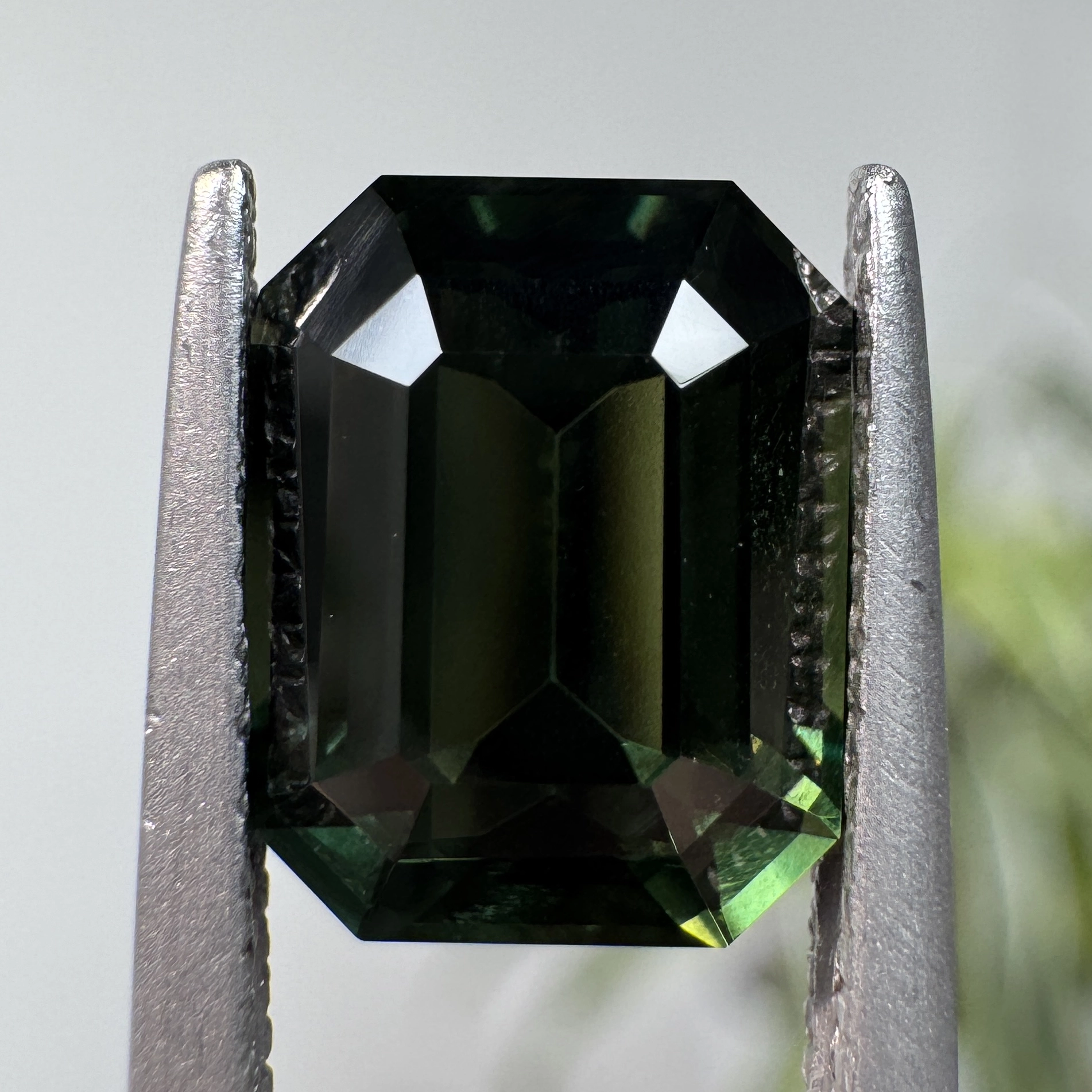 3.62ct Emerald Cut Nigerian Sapphire