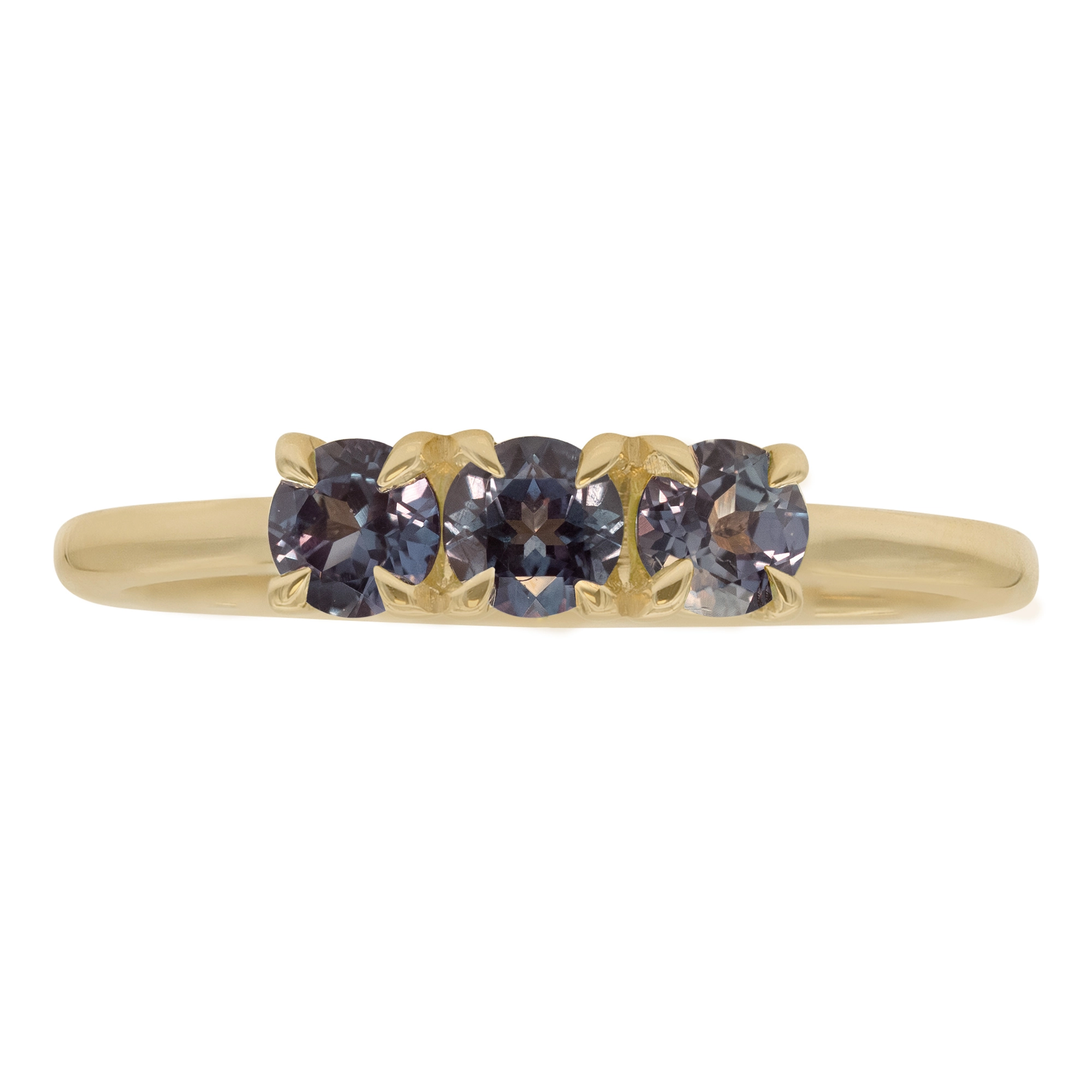 Alexandrite Linear Ring